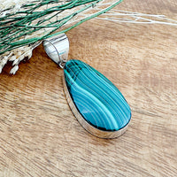 Large Malachite Pendant