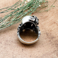Day Of The Dead Skull Ring Size 11