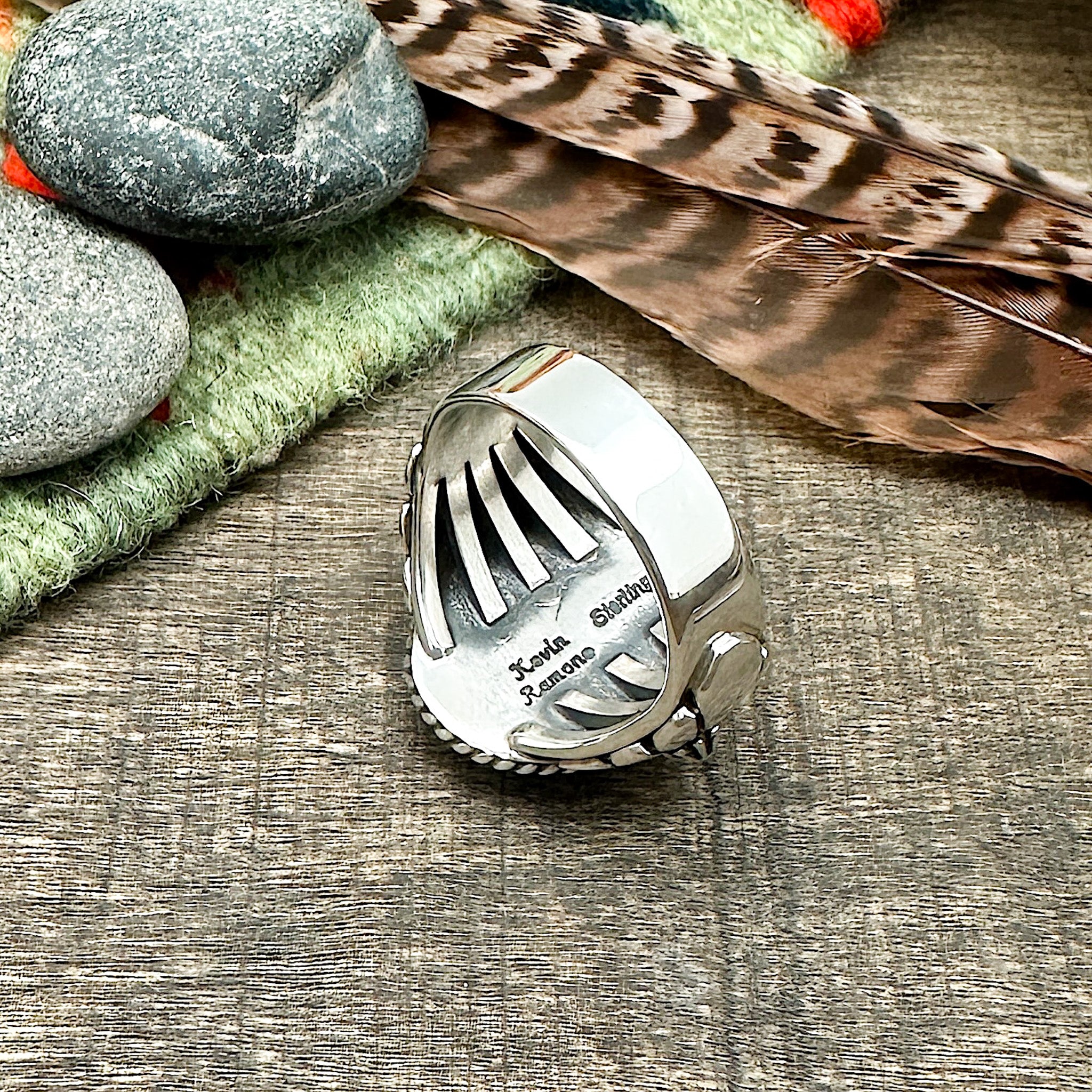 Black Onyx Ring Size 12.5