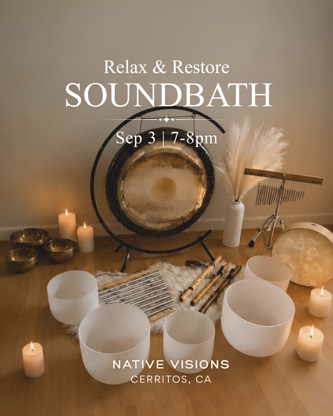 Relax & Restore Sound Bath with Heal On Earth Tickets