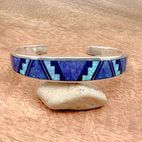 Blue Sky Inlay Cuff Bracelet *David Rosales Collection*