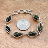 Moldavite Cage Bracelet