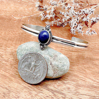 Lapis Cuff Bracelet