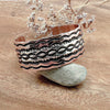 Copper & Silver Cuff Bracelet