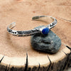 Lapis Cuff Bracelet