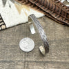 Silver Stamped Cuff Bracelet