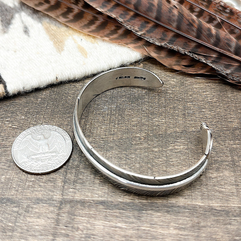 Feather Cuff Bracelet