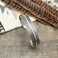 Feather Cuff Bracelet