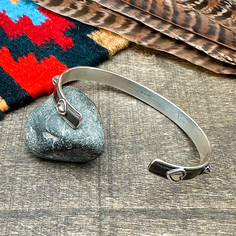 Heart & Star Cuff Bracelet