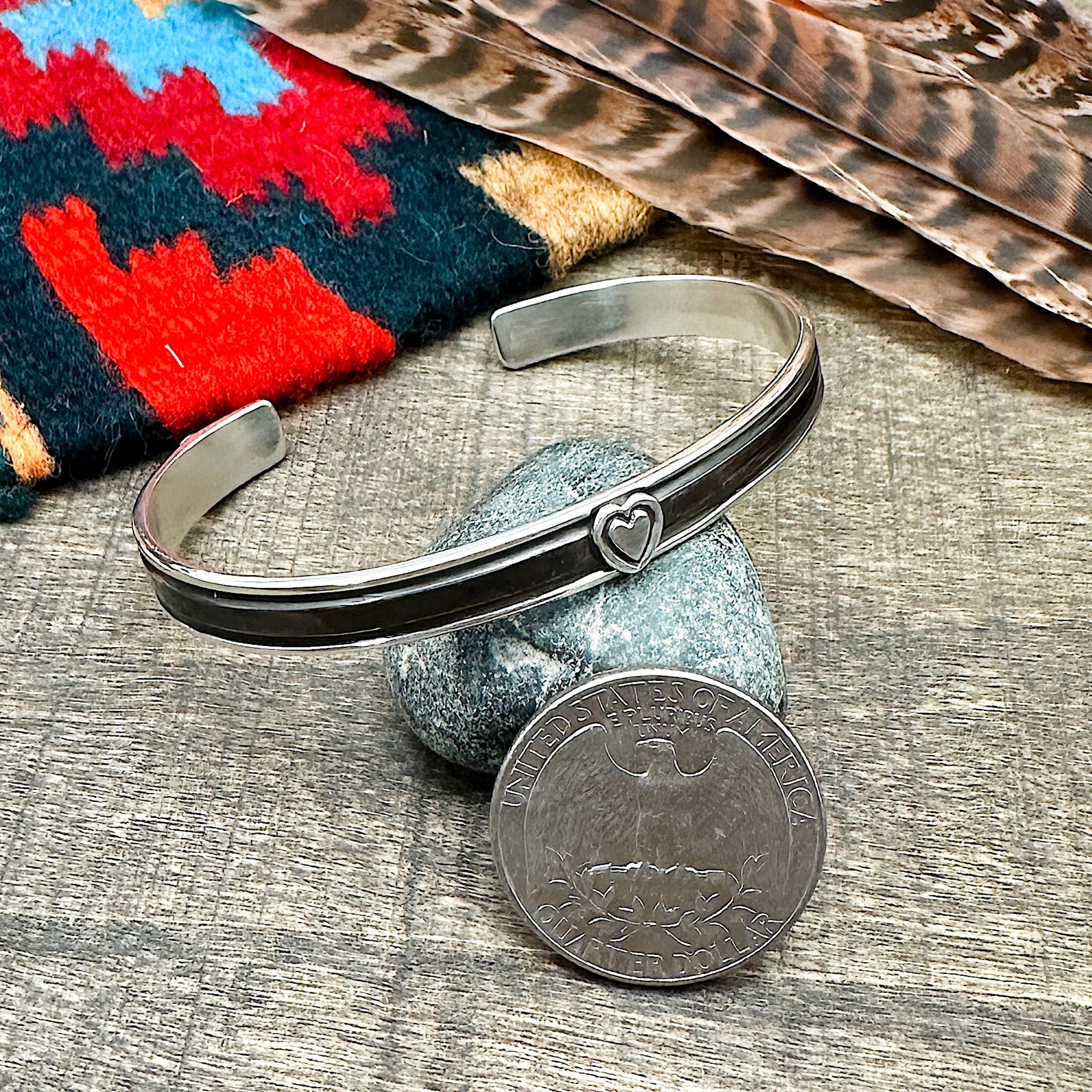 Heart Cuff Bracelet