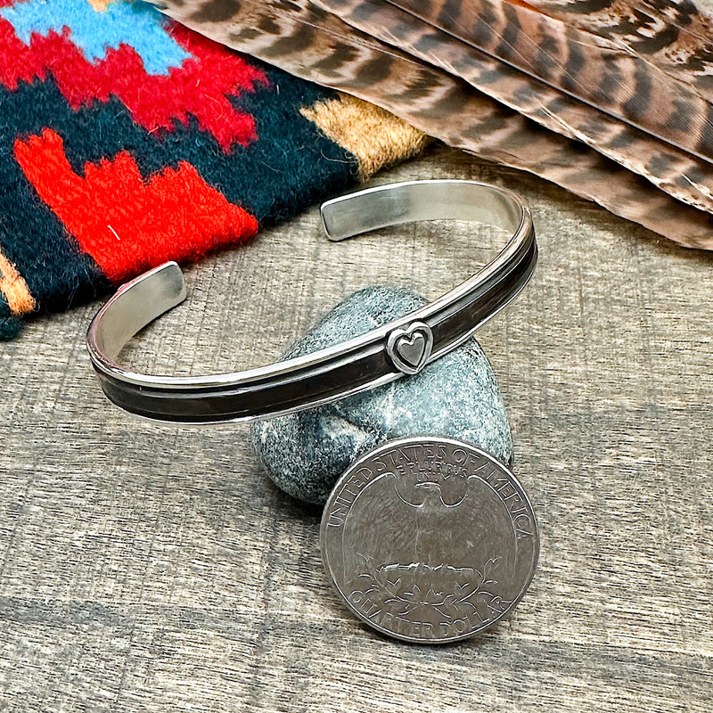 Heart Cuff Bracelet