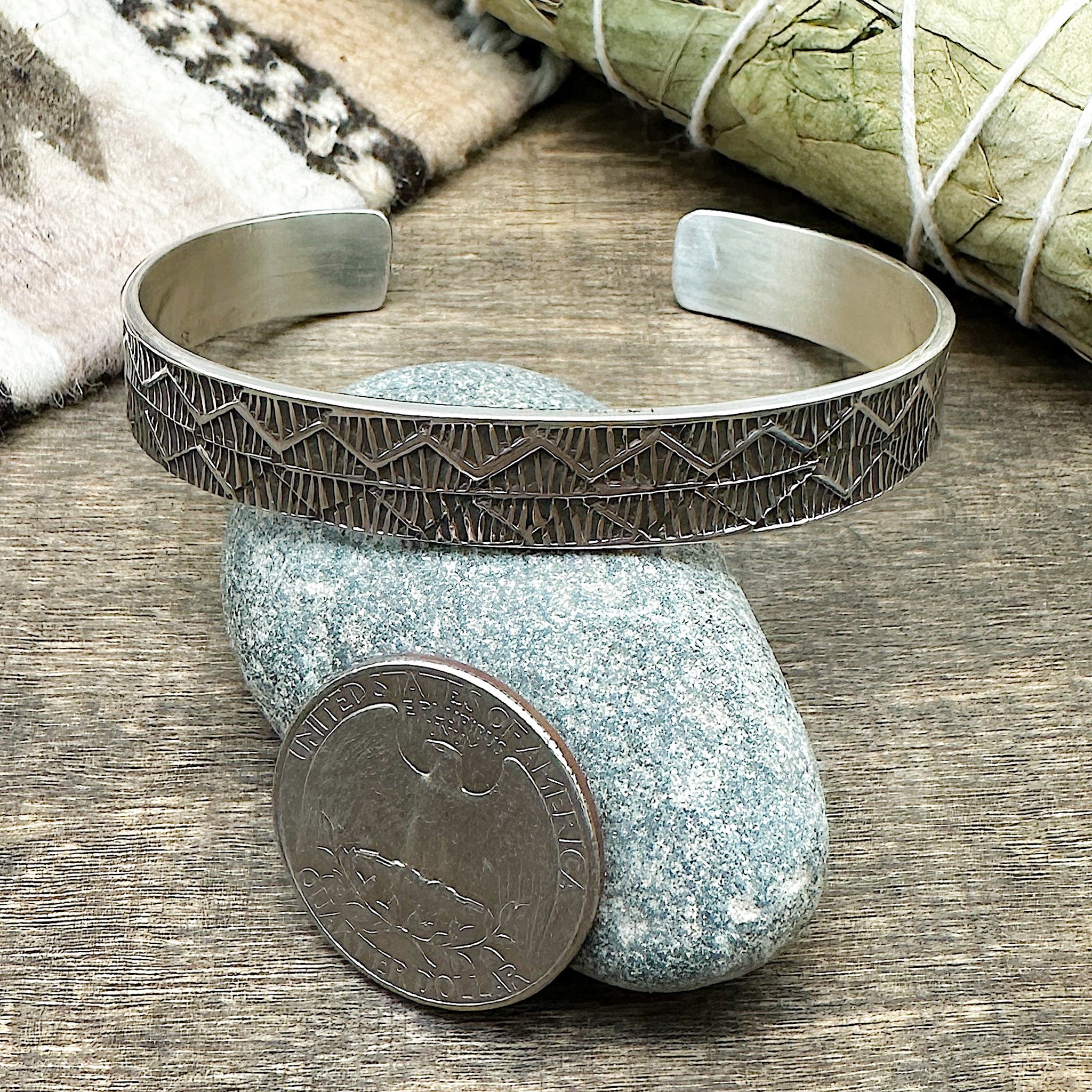 Stamped Cuff Bracelets