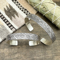 Stamped Cuff Bracelets