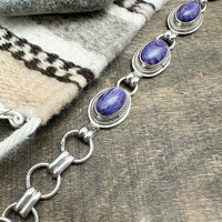 Charoiite Link Bracelet