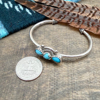 Sleeping Beauty Turquoise Cuff Bracelet