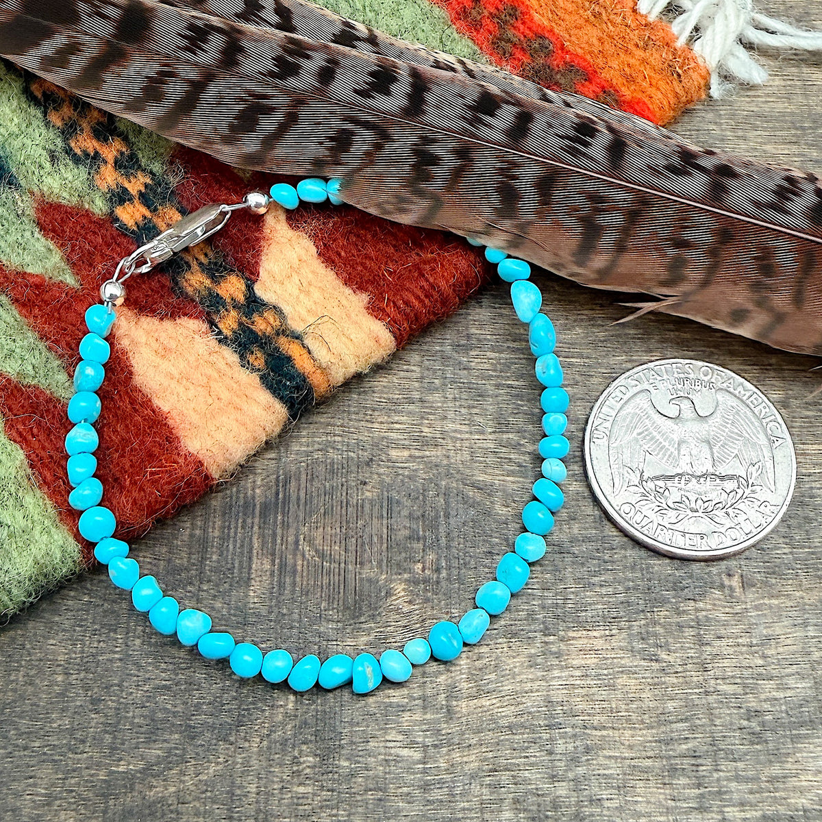 Sleeping Beauty Turquoise Bracelet