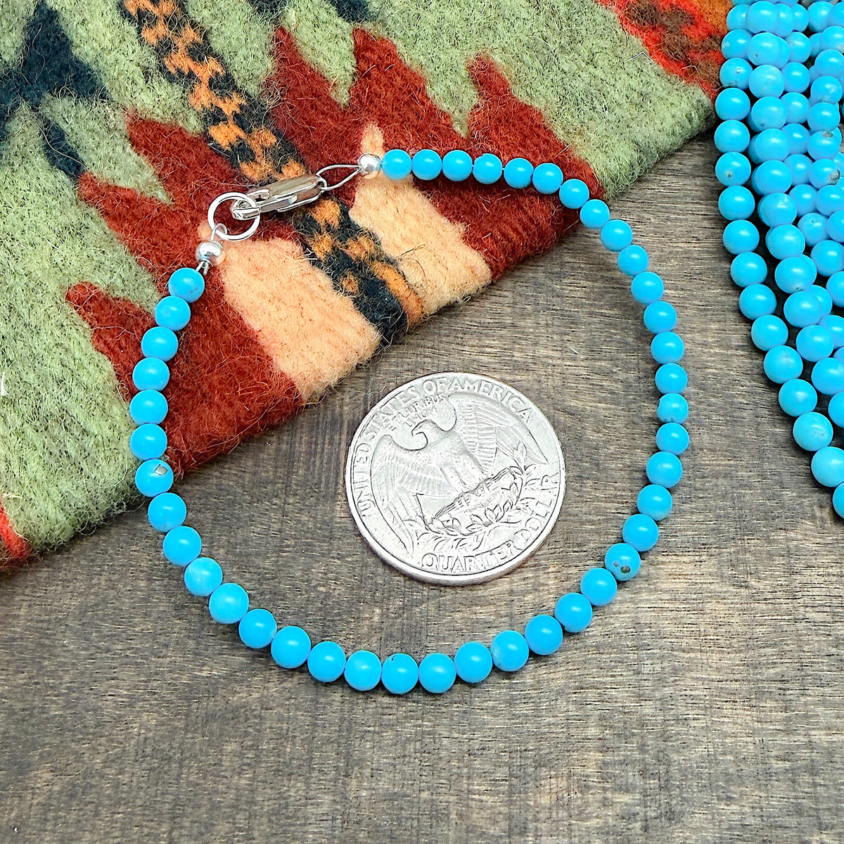 Sleeping Beauty Turquoise Bracelet