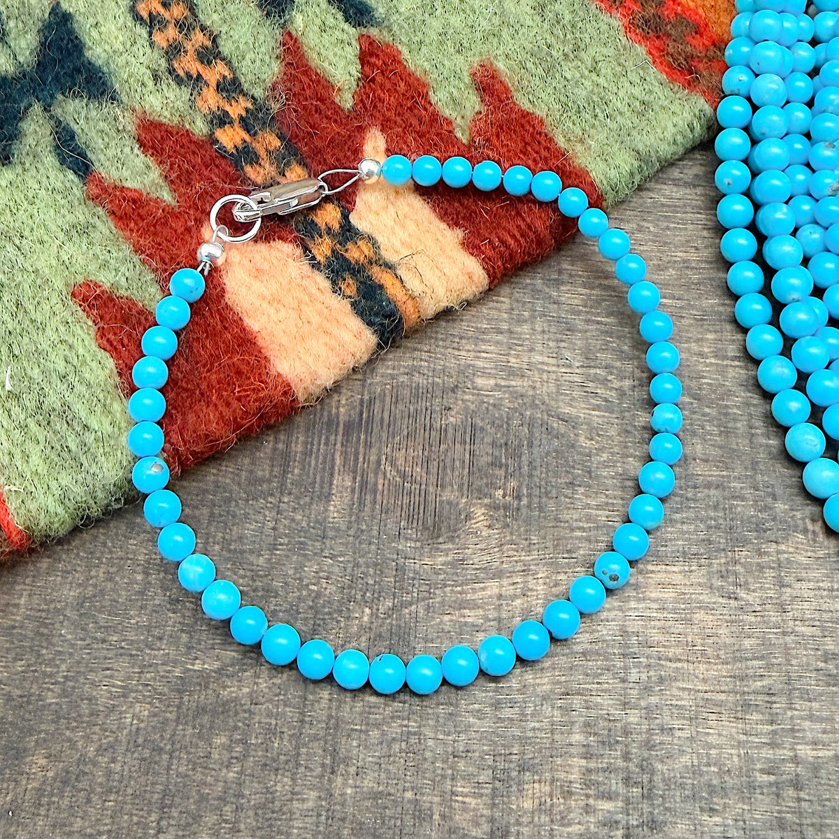 Sleeping Beauty Turquoise Bracelet
