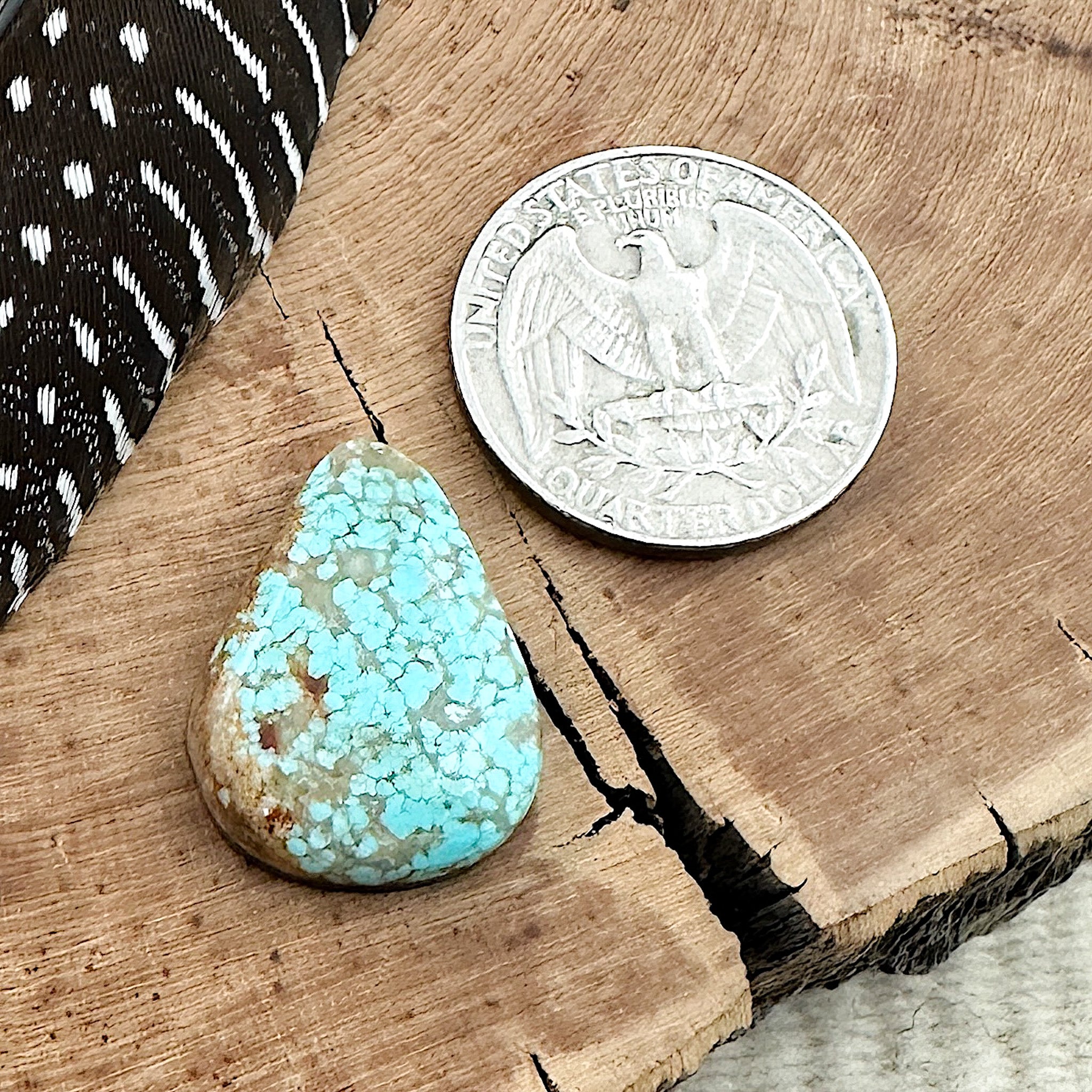 Number 8 (Spider Web) Turquoise – Native Visions, LLC
