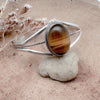 Tiger's Eye Cuff Bracelet