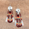 Concho Beaded Earrings