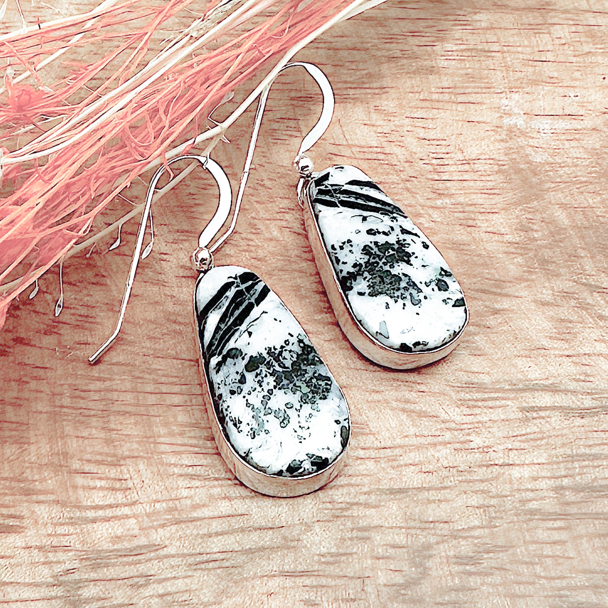 White Buffalo earrings authentic