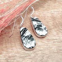 White Buffalo Earrings