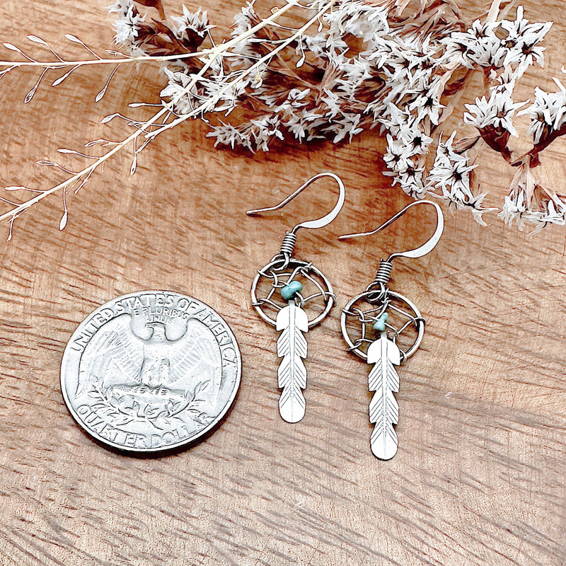 Dream Catcher Earrings (Small)