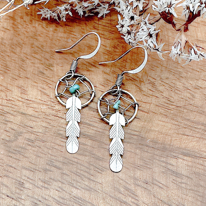 Dream Catcher Earrings (Small)