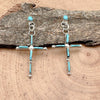 Zuni Cross Earrings