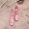 Santo Domingo Red Sponge Coral Earrings