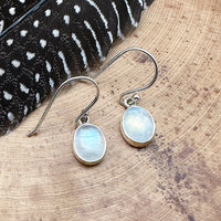 Rainbow Moonstone Earrings