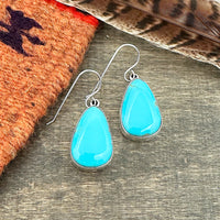 King's Manassa Turquoise Earrings