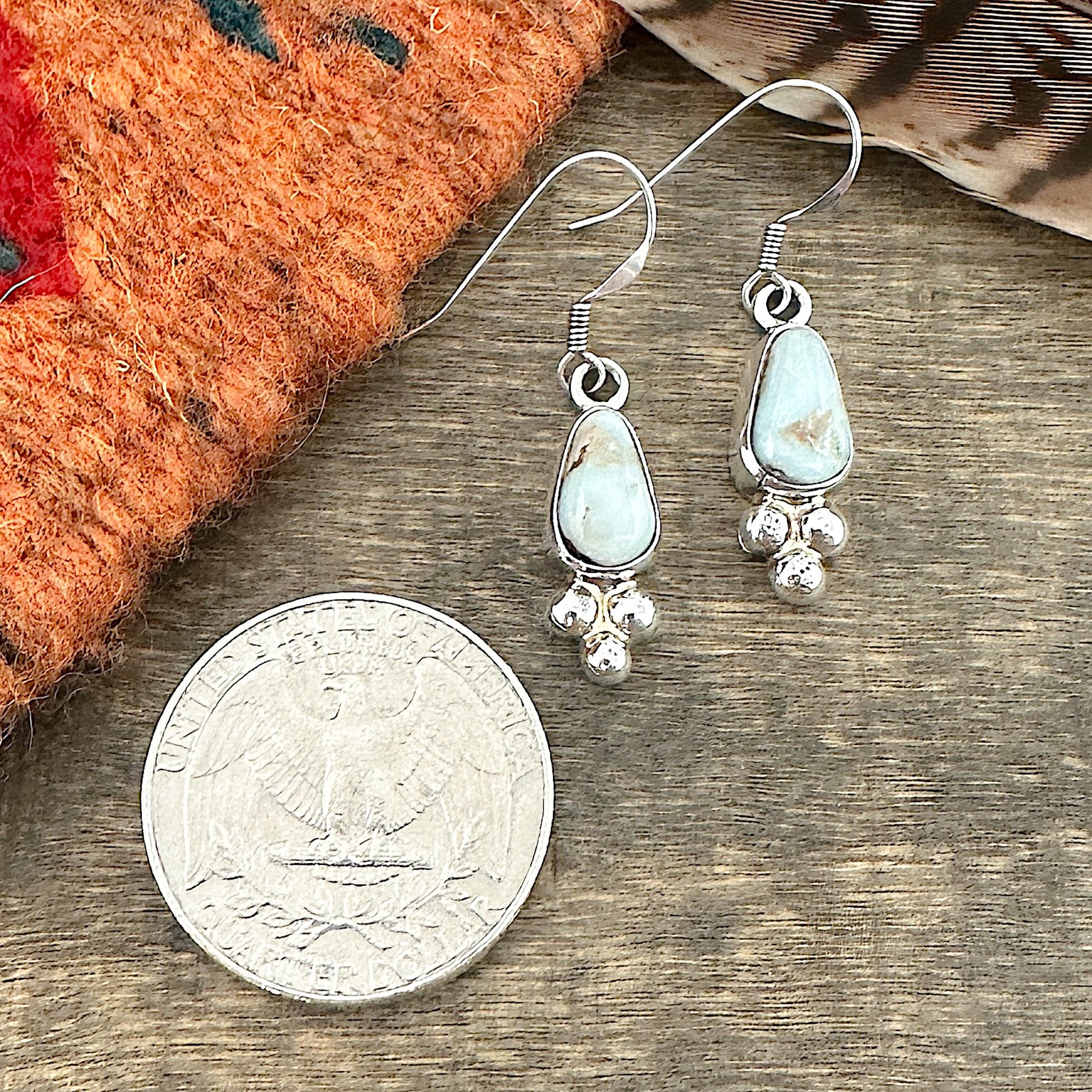 Dry Creek Turquoise Earrings