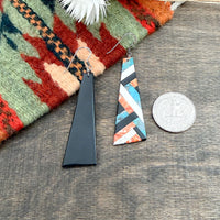 Kewa (Santo Domingo) Inlay Earrings