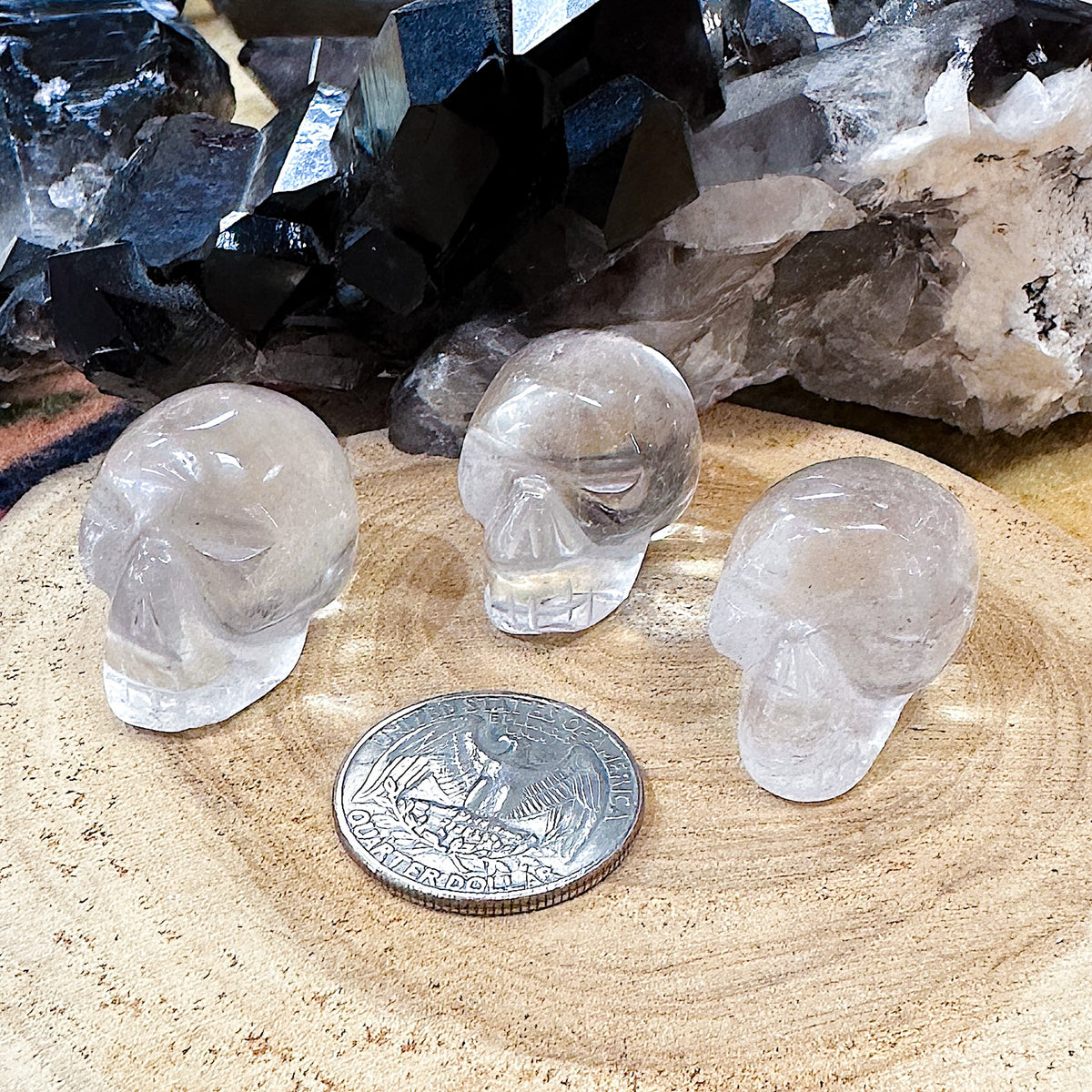 Quartz Crystal Skulls