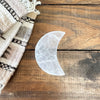 Selenite Moon Plates "Small"