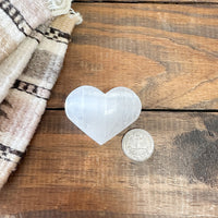 Selenite Heart