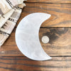 Selenite Moon Plate "Medium"