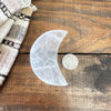 Selenite Moon Plates "Small"
