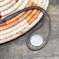 3mm Navajo Copper Pearl Necklaces 16"-24"