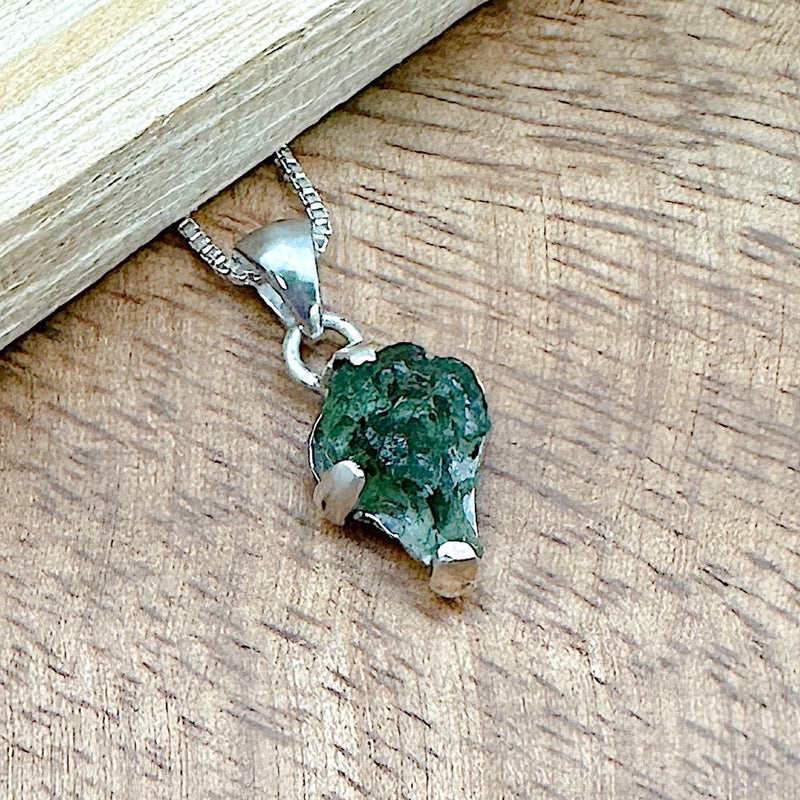 Moldavite Pendants