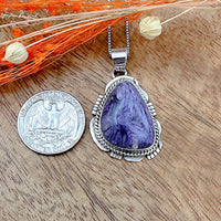 Charoite Pendant