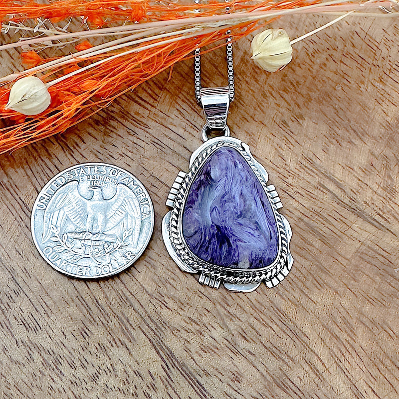 Charoite Pendant