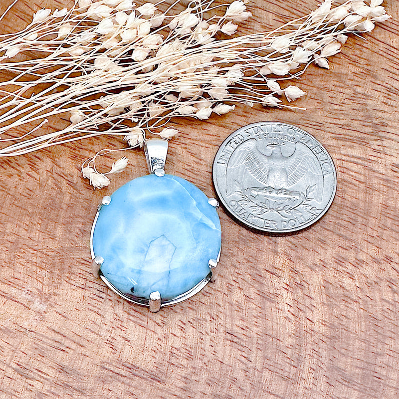 Larimar Pendants