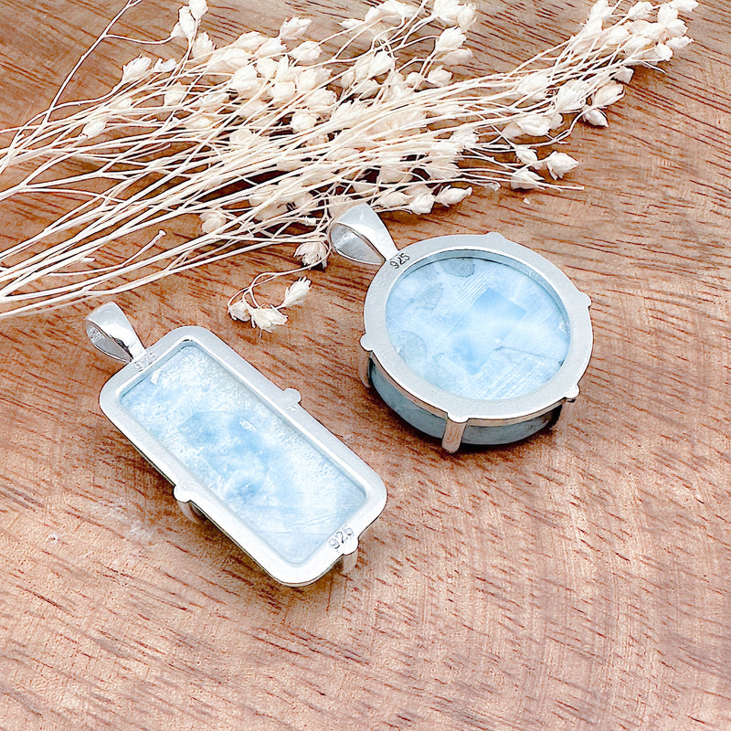 Larimar Pendants