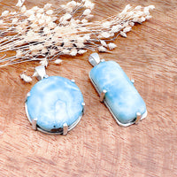 Larimar Pendants