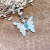 Inlay Butterfly Pendant