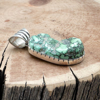 Carico Lake Turquoise Nugget Pendant