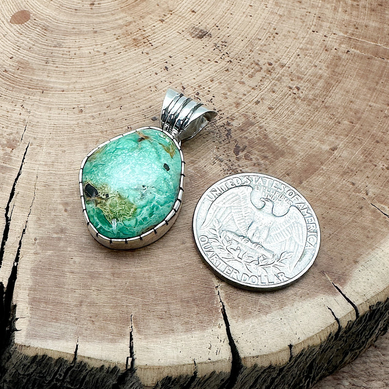 Carico Lake Turquoise Pendant